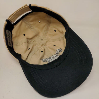 Ahead Men's Strapback Hat Tan Embroidered Cancun Y2K Vintage 2001 Logo