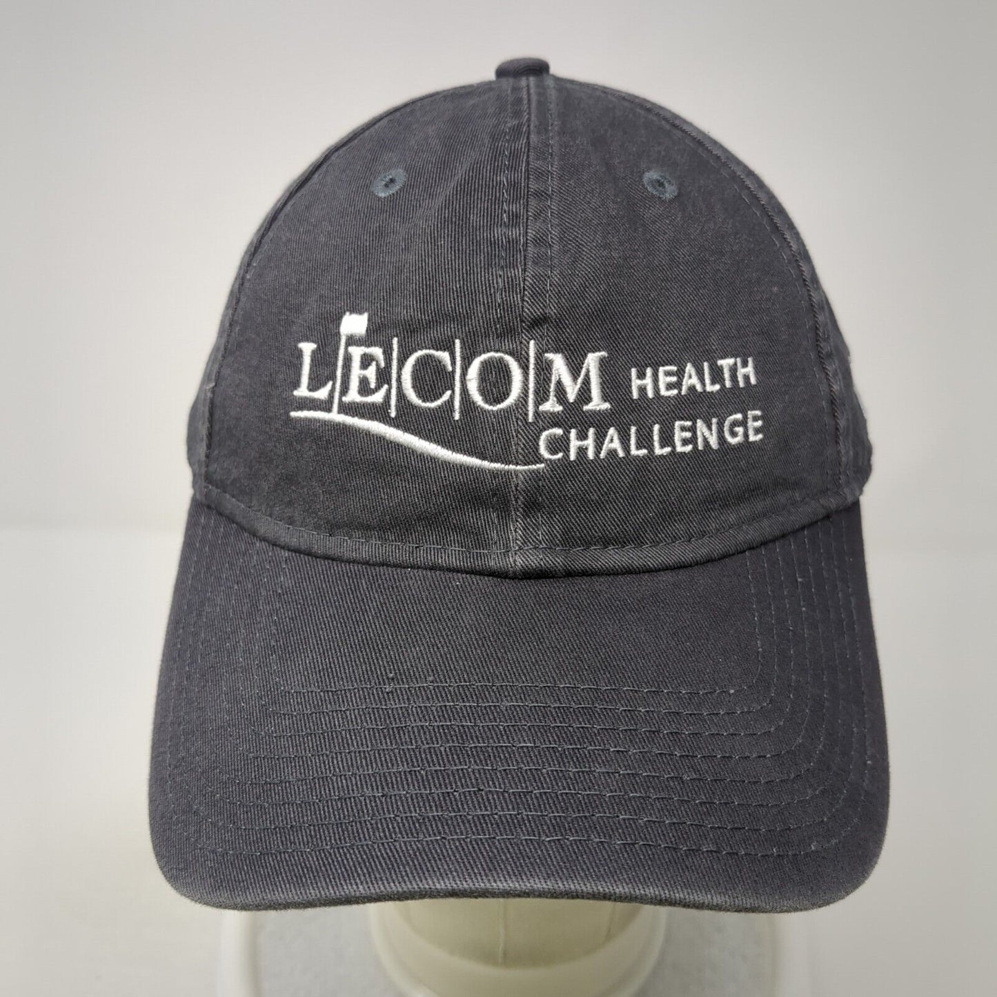 LECOM Health Challenge Slideback Hat Gray One Size Adjustable New Era
