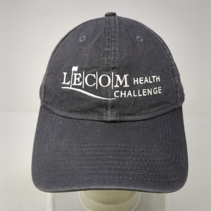 LECOM Health Challenge Slideback Hat Gray One Size Adjustable New Era