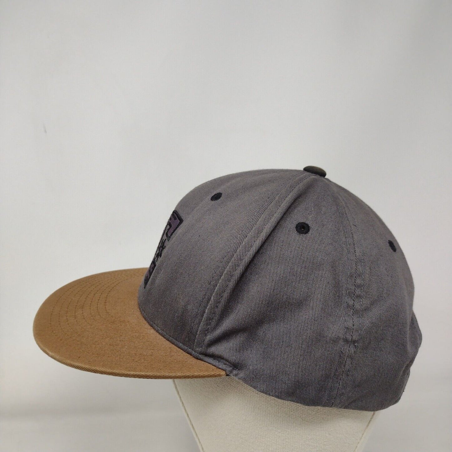 DC Snapback Hat Multicolor OSFM Adjustable Embroidered Vented Holes Cotton