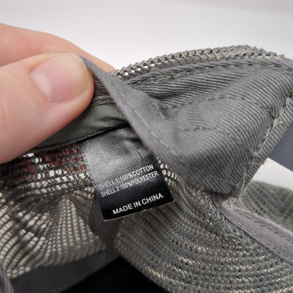 Naked Bread Snapback Trucker Hat Black M/L Mesh Back Embroidered