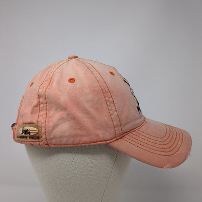 Pura Vida Slideback Hat Pink One Size Adjustable Costa Rica Embroidered