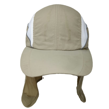 REI Baseball Cap Beige One Size Sun Cape Mesh Reflective Neck Shield Nylon Hat