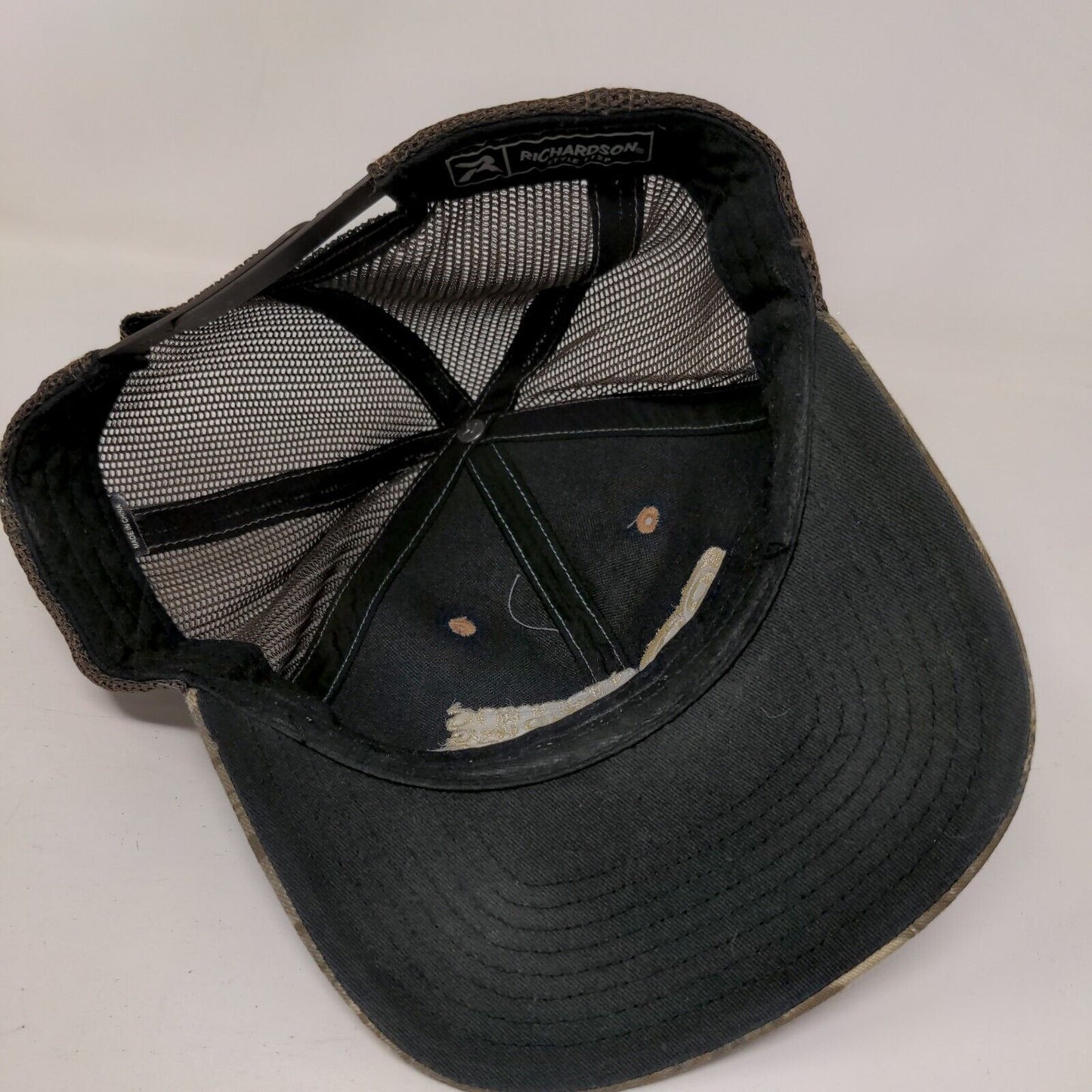 Manning Building Supplies Snapback Trucker Hat Camo One Size Richardson