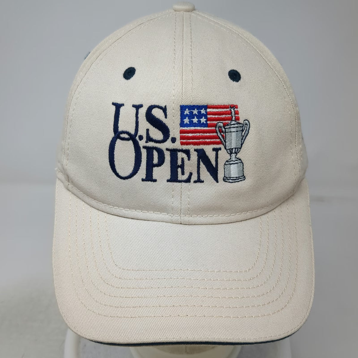 Imperial Baseball Cap Beige One Size 2021 US Open Torrey Pines Hat Strapback