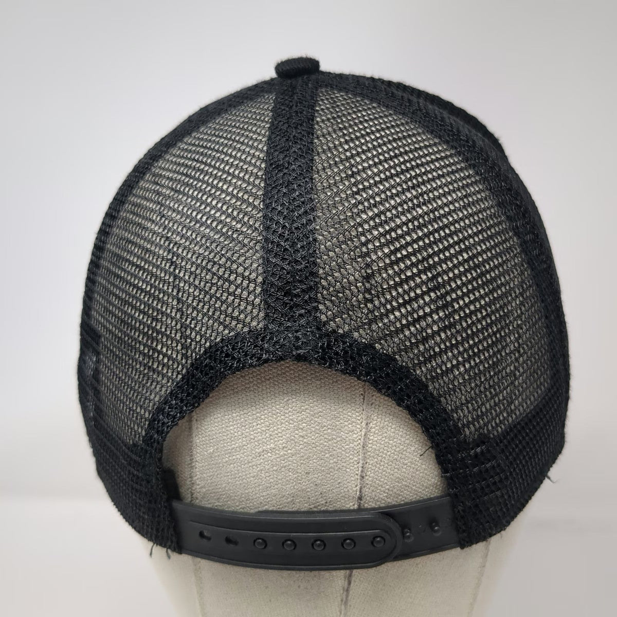 Three In Trucker Hat Black Blue Miller Electric Logo One Size Snapback Mesh hat