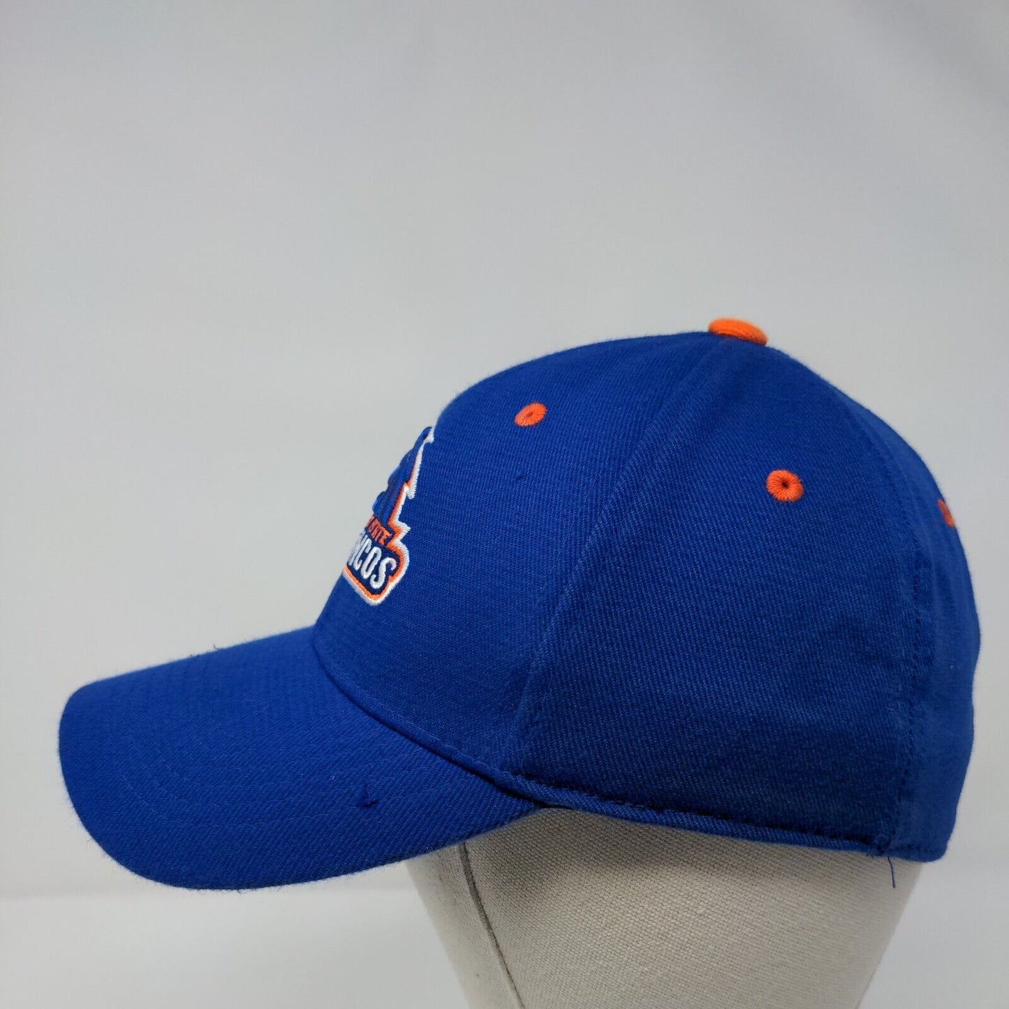 Boise State Broncos Fitted Hat Blue OSFA Embroidered Top of the World NCAA