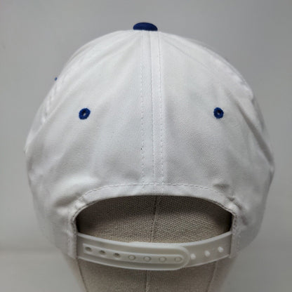 Nation's Restaurant News Snapback Hat White OSFA Colorblock Headmaster