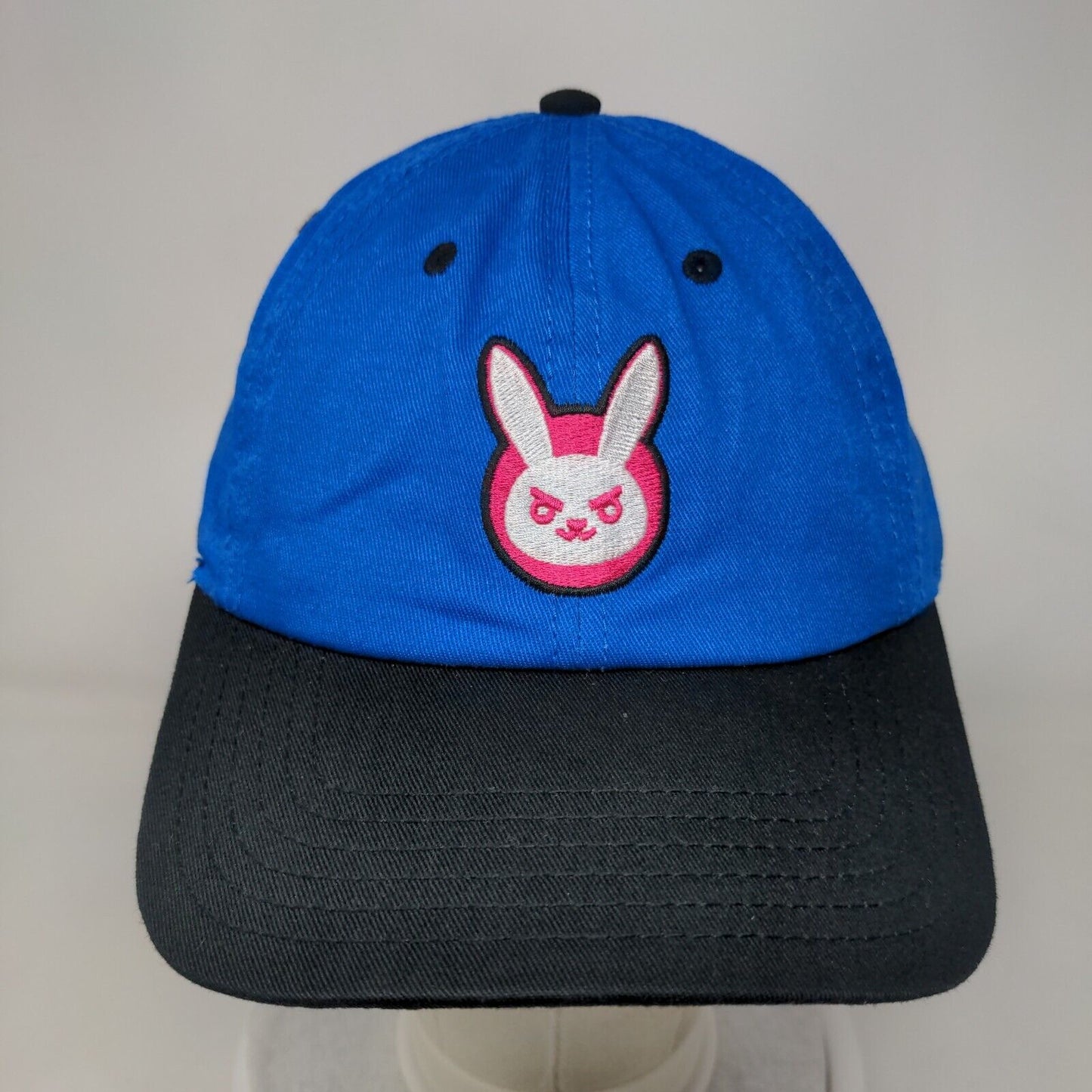 Overwatch D.Va Bunny Slideback Hat Multi OSFM Embroidered Colorblock