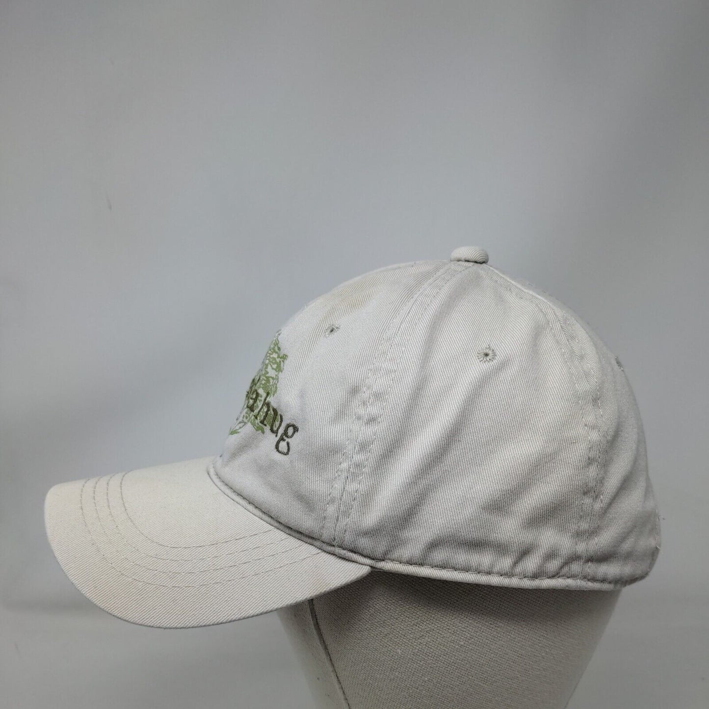 I Need A Hug Slideback Hat Tan OSFM Adjustable Embroidered Vent Holes
