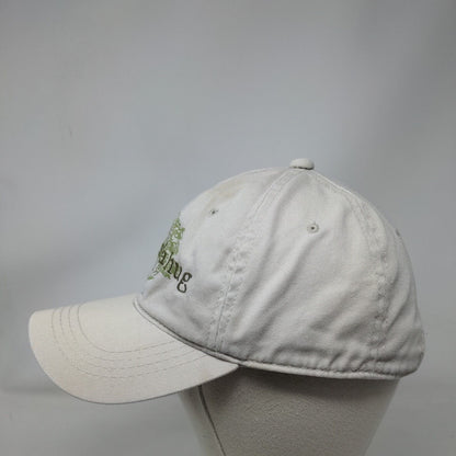 I Need A Hug Slideback Hat Tan OSFM Adjustable Embroidered Vent Holes