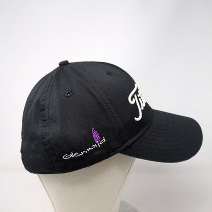 Titleist Slideback Hat Black One Size Adjustable Embroidered Glenwild