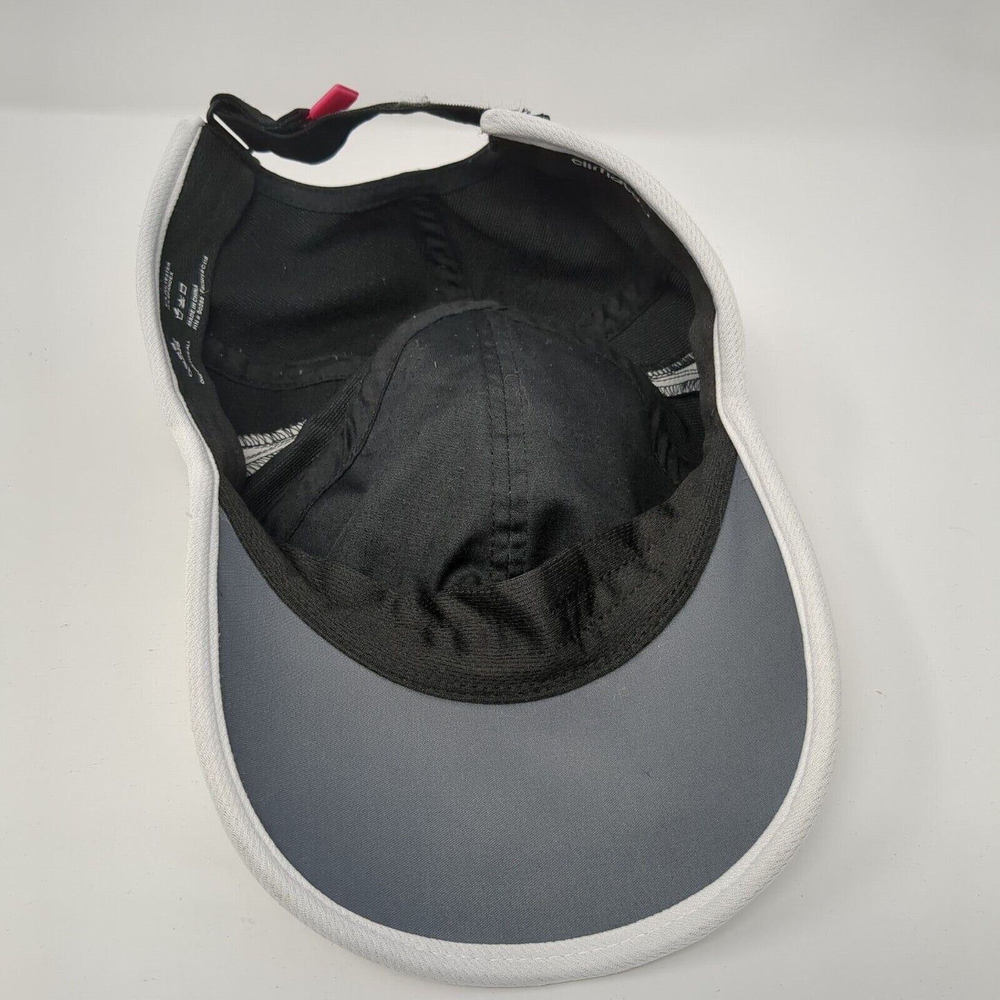 Adidas Adizero Strapback Hat Black One Size Adjustable Embroidered Breathable
