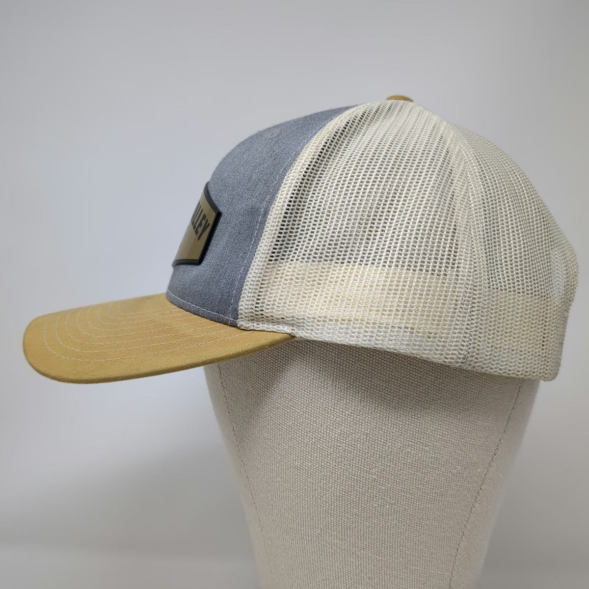 Richardson 112 Trucker Hat Blue Yellow One Size Treasure Valley Steel Snapback