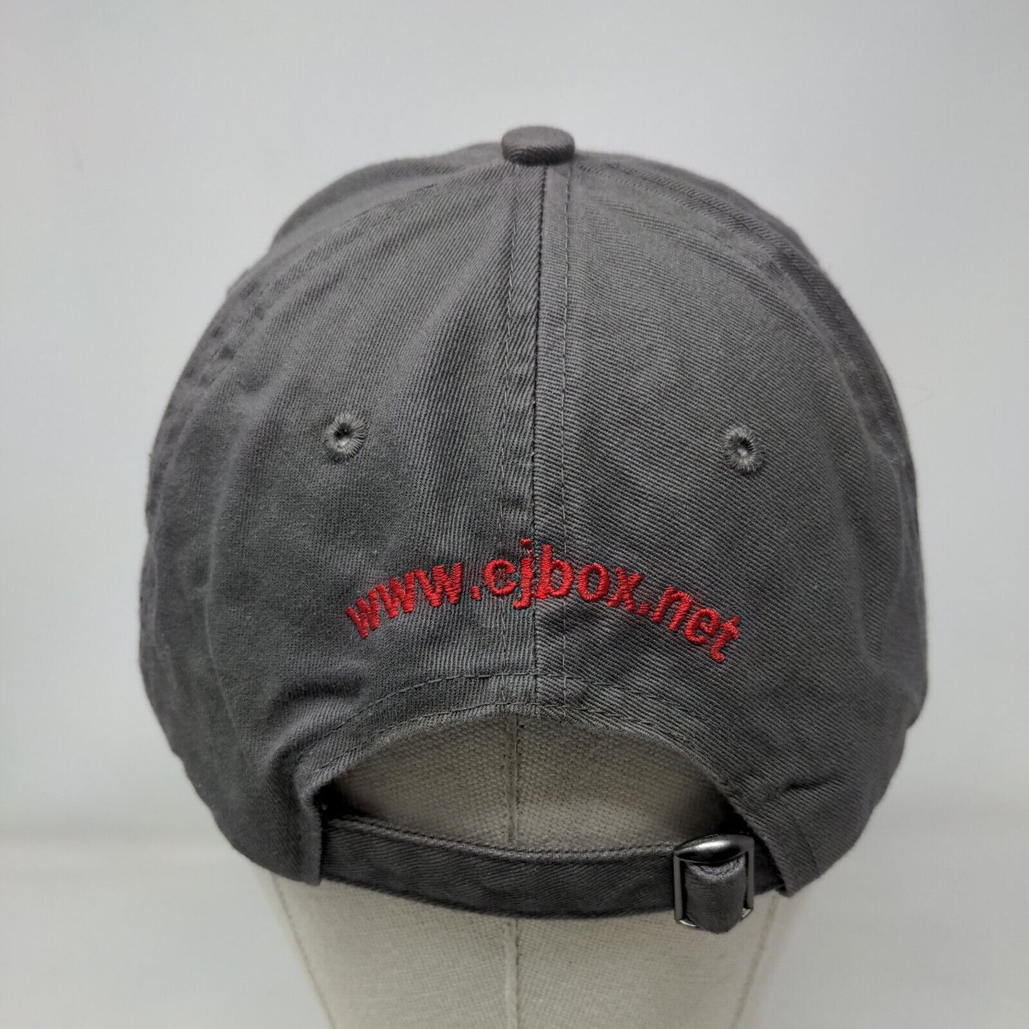Off The Grid Slideback Hat Gray One Size Embroidered 6 Panel Fahrenheit