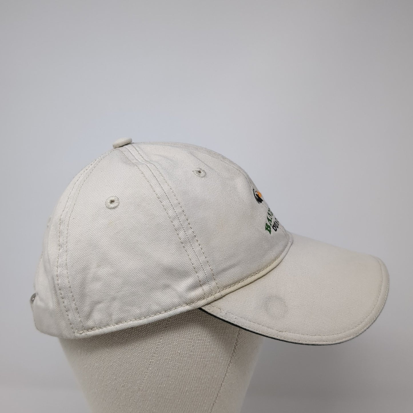 Bandon Dunes Slideback Baseball Cap Beige OS Adjustable Embroidered Pac Golf