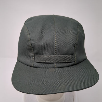 Unbranded Fitted Cadet Army Cap Hat Green One Size Solid Blank Outdoor