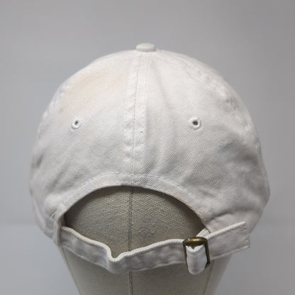 In The Upcoming Slideback Hat White One Size Adjustable Solid Outdoor