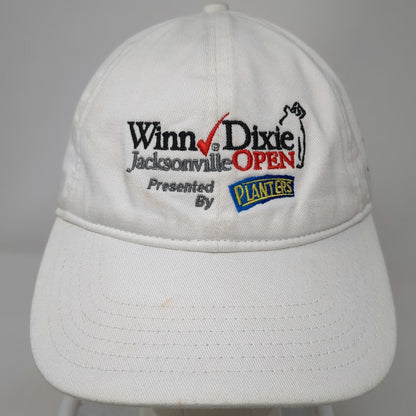 Ivory Baseball Cap White One Size Winn-Dixie Jacksonville Open Planters Golf Hat