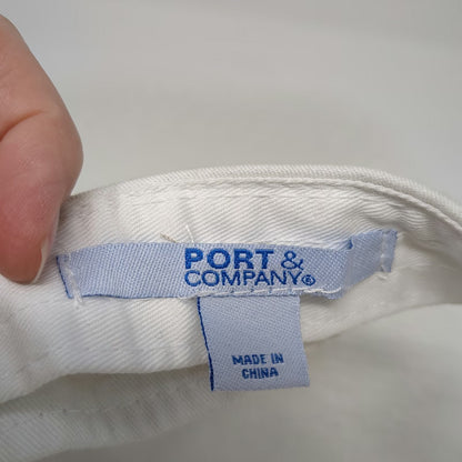 Port & Company Visor White One Size SW Opportunity Tournament Idaho Pizza Hat