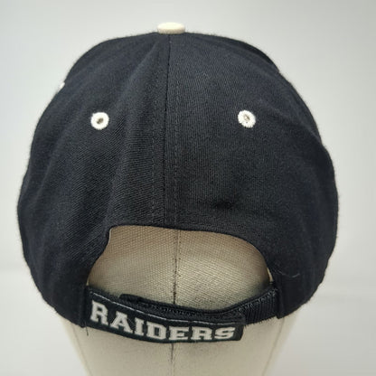 Twins Enterprise NFL Las Vegas Raiders Cap Black OSFM Shield Logo Embroidered