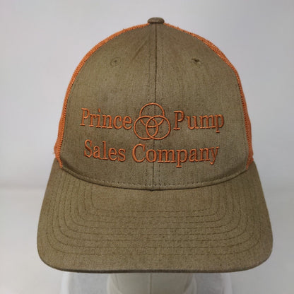 Prince Pump Sales Company Trucker Hat Multicolor M/L Mesh Back Richardson