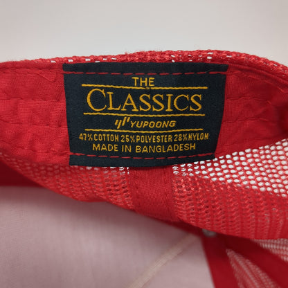 Make #10 Great Again Snapback Trucker Hat Red One Size Mesh Back Yupoong