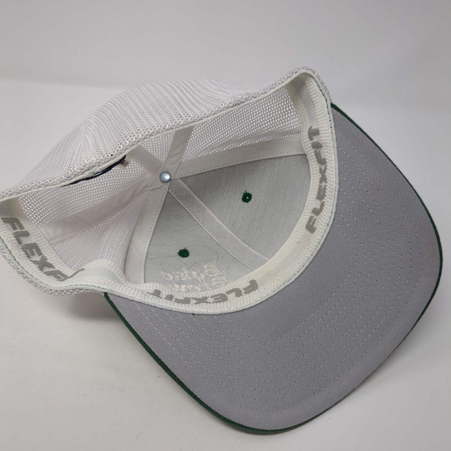 Boise Brew Card Fitted Mesh Back Trucker Hat Green S/M Port Authority