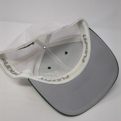 Boise Brew Card Fitted Mesh Back Trucker Hat Green S/M Port Authority