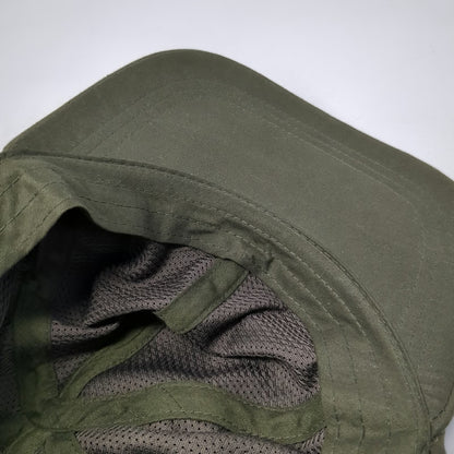 ExOfficio Baseball Cap Green One Size Mesh Lining Insect Shield Toggle Hat