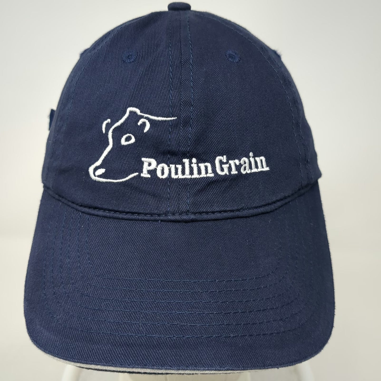Pedigree Baseball Cap Blue One Size Poulin Grain Sandwich Brim Embroidery Hat