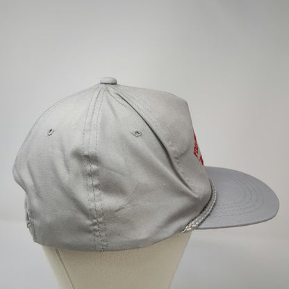 Yupoong Trucker Gray Vintage 1991 Rope Snapback Forest Fire Salvage B.N.F. hat