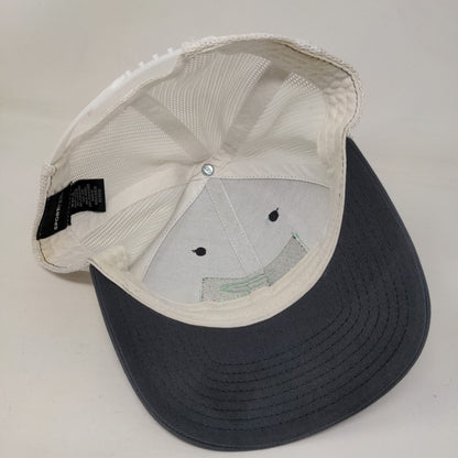 Big Tuna Snapback Mesh Back Trucker Hat Gray OSFA Colorblock Sport-Tek