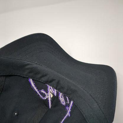 Chef Culinary District Strapback Hat Black One Size Adjustable Embroidered Magic