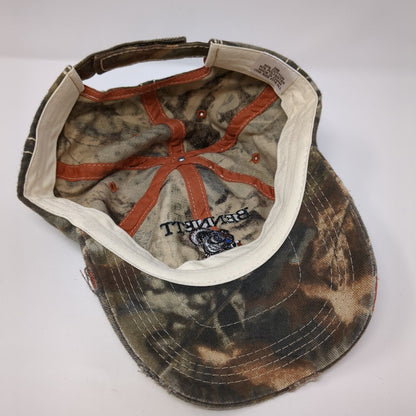 Bennett Supply Strapback Hat Camouflage One Size Adjustable Embroidered