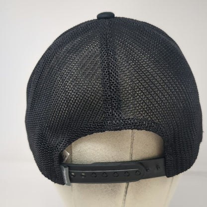 Travis Mathew Trucker Hat Black One Size River Club Mesh Snapback Golf 110 Patch