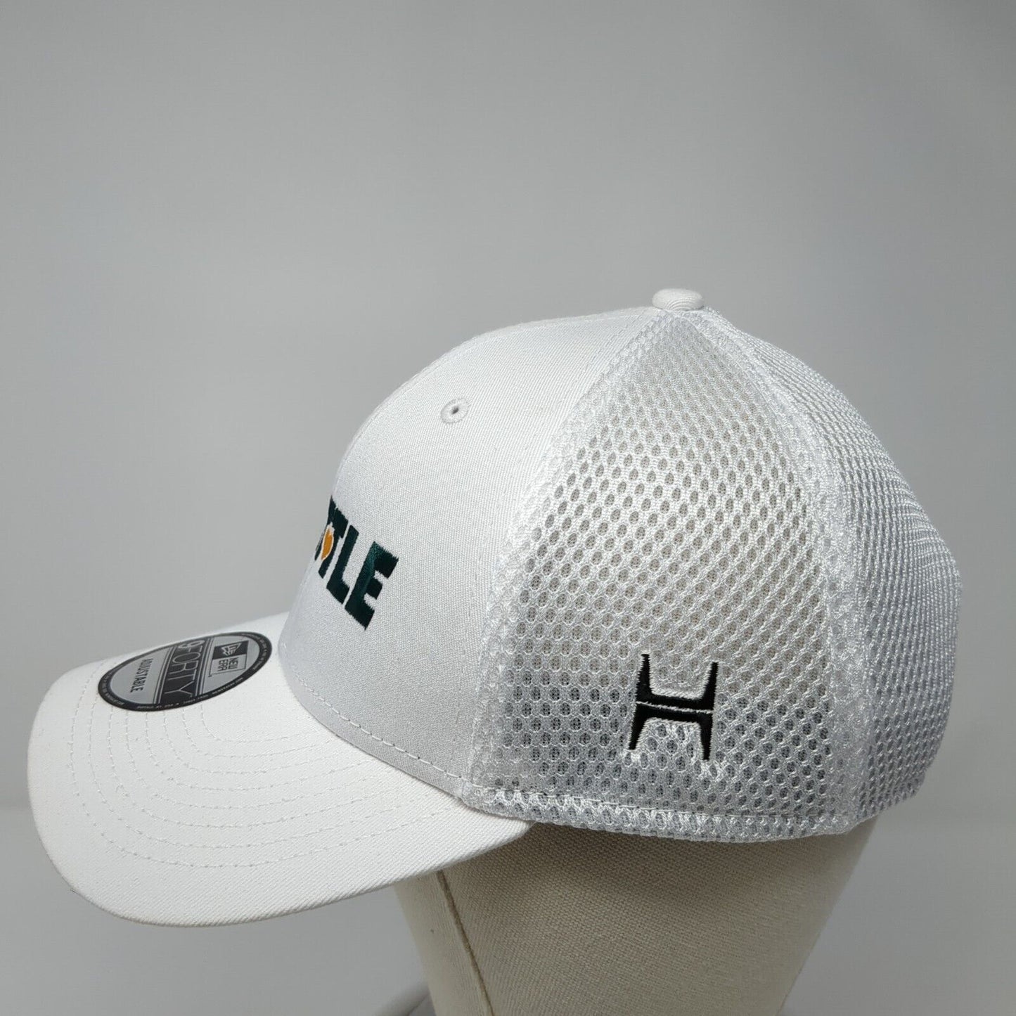Seattle Snapback Hat White One Size Adjustable Mesh New Era 9Forty