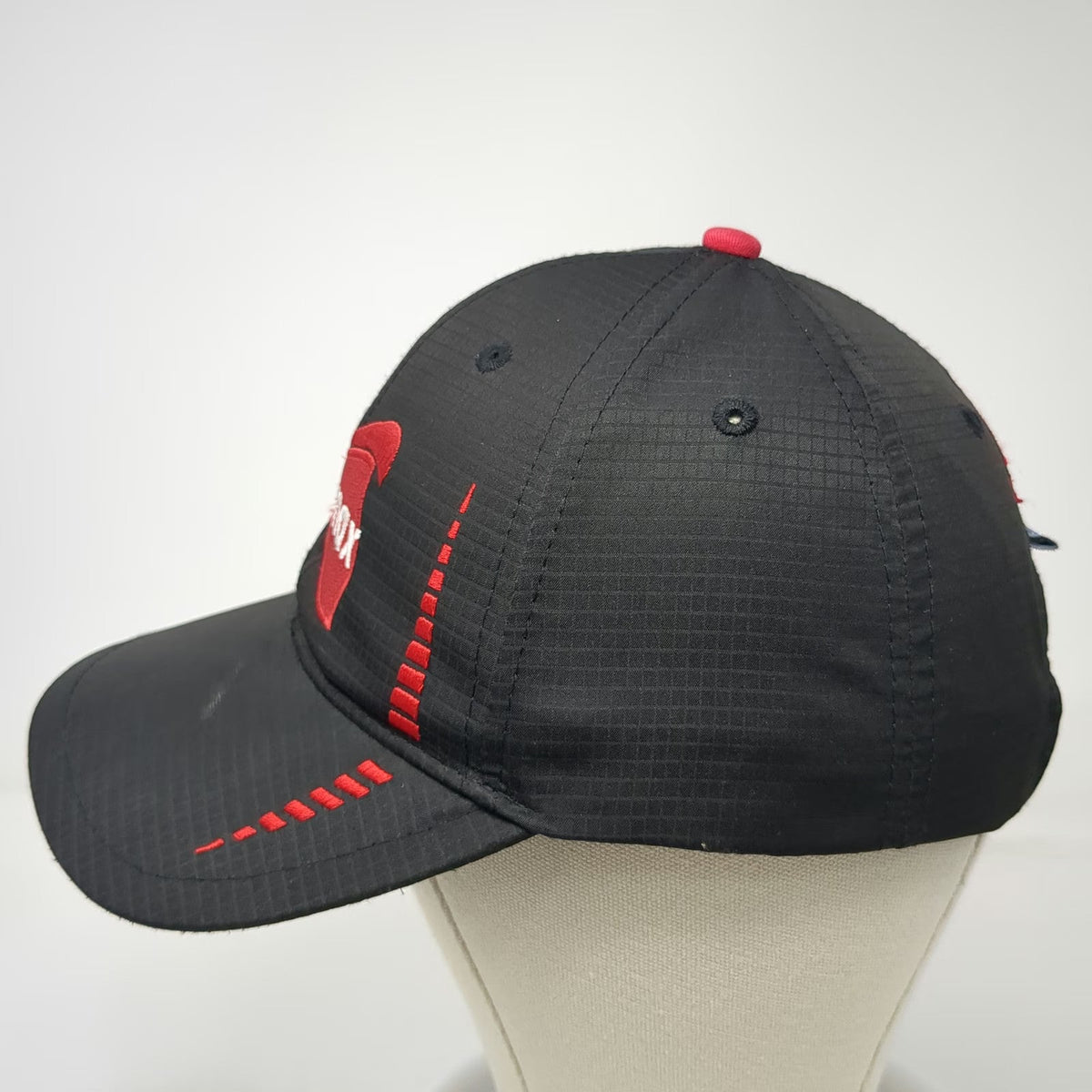 Cap America Baseball Cap Black One Size Cromax Axalta Ripstop Strapback Hat