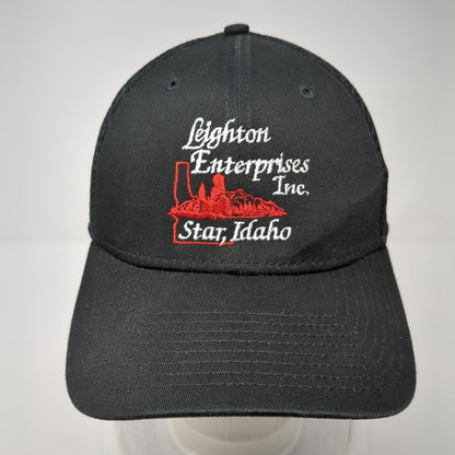 Leighton Enterprises Inc. Star Idaho Fitted Hat Black M/L New Era