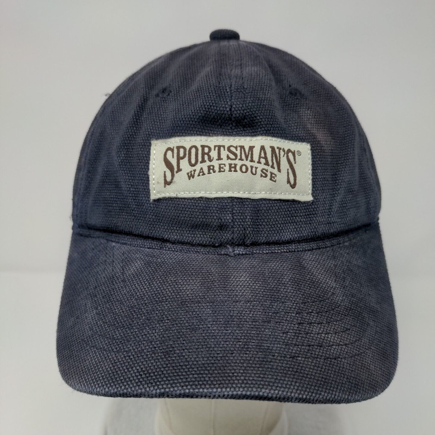 Sportsman's Warehouse Patch Strapback Hat Blue OSFM Solid Outdoor Cap