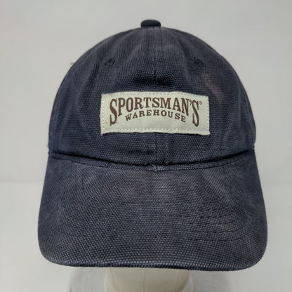 Sportsman's Warehouse Patch Strapback Hat Blue OSFM Solid Outdoor Cap