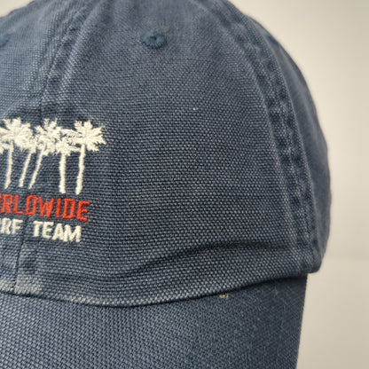 Worldwide Surf Team Slideback Hat Blue Medium Embroidered 6 Panel Gap