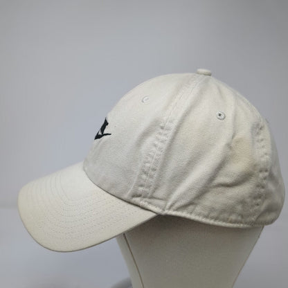 Nike Baseball Cap Beige Black One Size Slideback Heritage86 Cotton Logo Hat