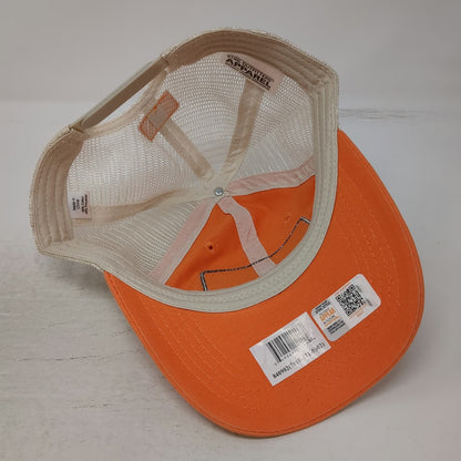 Stihl Trucker Hat Orange One Size Chainsaw Patch Mesh Snapback Licensed Apparel