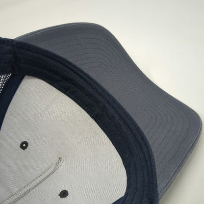 Richardson Trucker Hat Blue One Size ZND Temporary Fence Solutions Mesh Patch