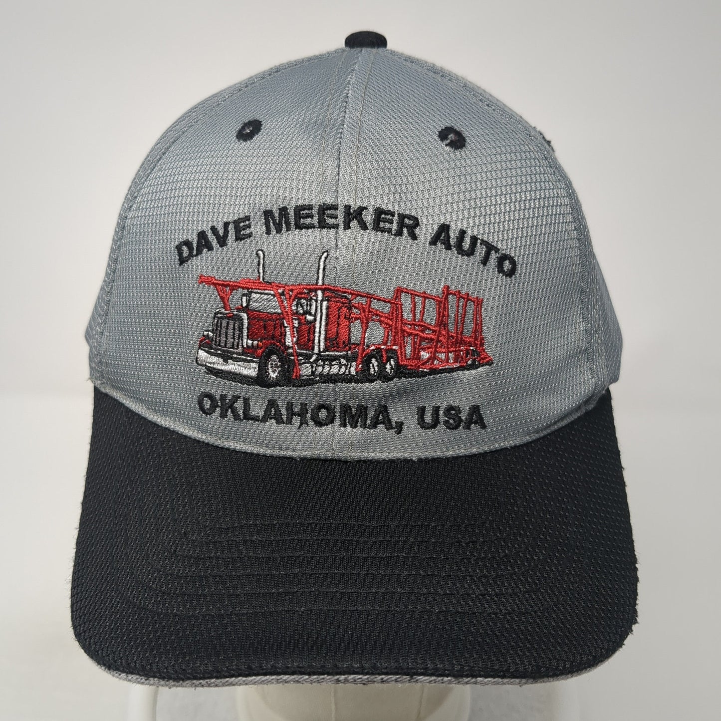 Dave Meeker Auto Oklahoma USA Baseball Cap Gray One Size Adjustable Kaeser