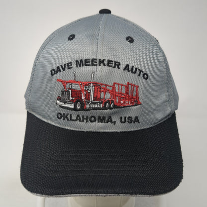 Dave Meeker Auto Oklahoma USA Baseball Cap Gray One Size Adjustable Kaeser