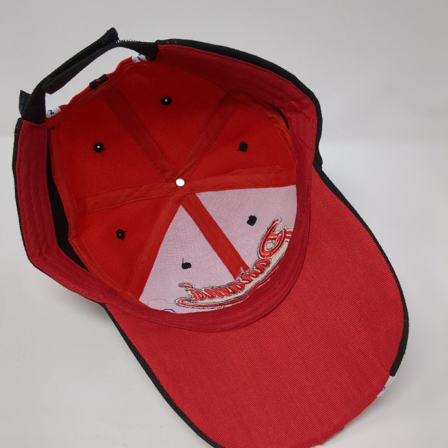 Panama Strapback Hat Multicolor OS Adjustable Embroidered 6 Panel Mega Sport