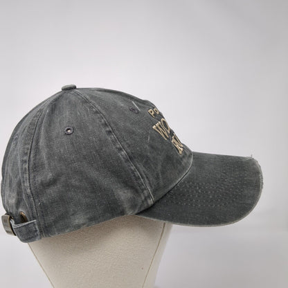 Pocatello Women's Rugby Slideback Hat Gray One Size Distressed Port Authority