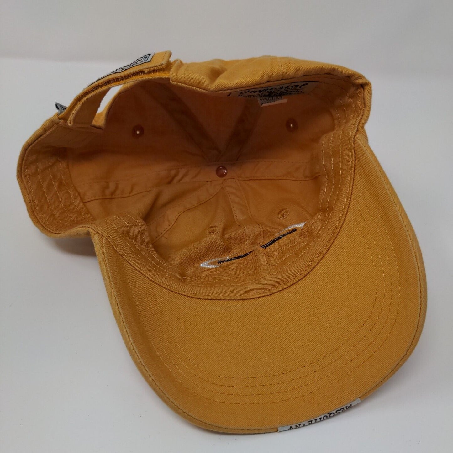 Oasis Golf Club Strapback Hat Tanish-Yellow One Size 6 Panel Imperial